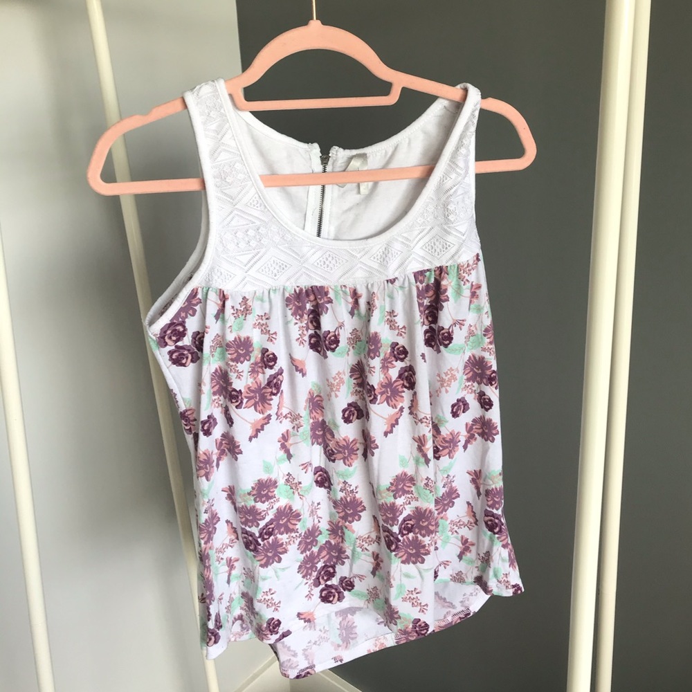 Floral Vanity Tank